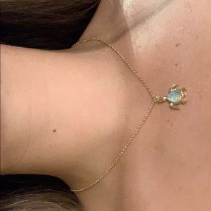 handmade (by me) turtle necklace